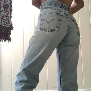 Vintage button fly levis 501